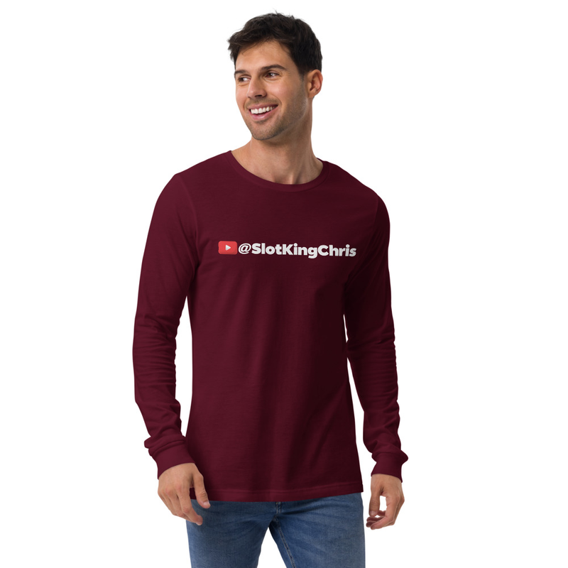 Slot King Chris Unisex Long Sleeve Tee